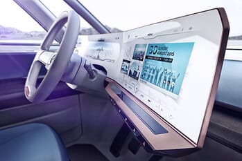 Volkswagen BUDD-e Studie Armaturenbrett